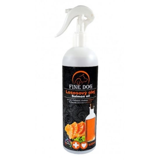 Εικόνα της FINE DOG SALMON OIL SPRAY 500ml