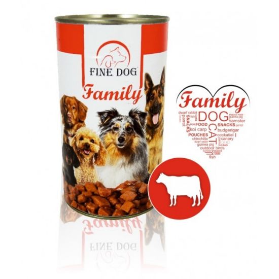 Εικόνα της (12)FINE DOG DOG BEEF 1.240g