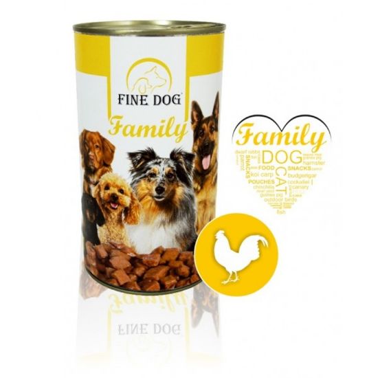 Εικόνα της (12)FINE DOG DOG POULTRY 1.240g