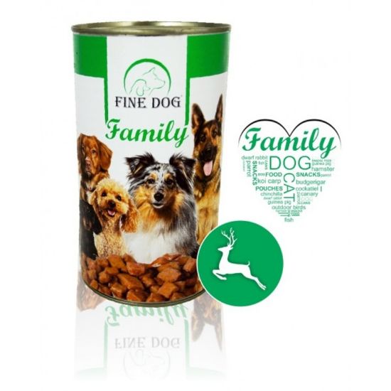 Εικόνα της (12)FINE DOG DOG VENISON 1.240g