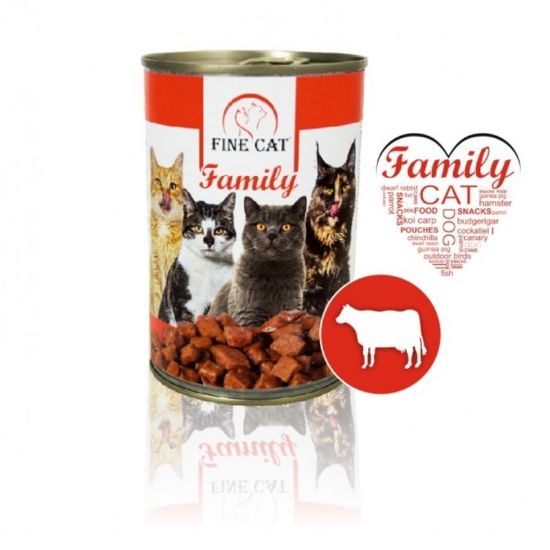 Εικόνα της (24)FINE CAT DOG BEEF 415g