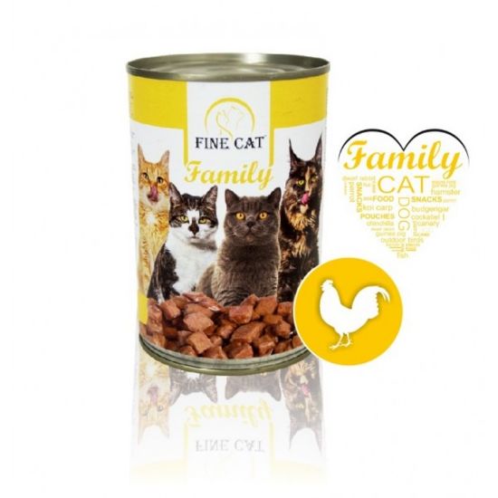 Εικόνα της (24)FINE CAT POULTRY 415g