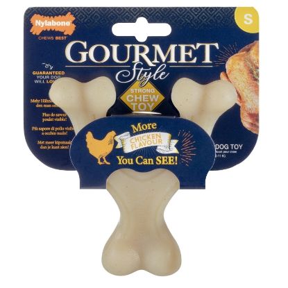 Εικόνα της NYLABONE GOURMET WISHBONE CHICKEN S