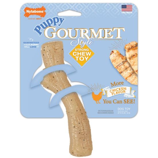 Εικόνα της NYLABONE PUPPY GOURMET STICK CHICKEN M