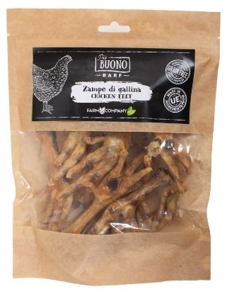 Εικόνα της Chicken feet 120g bag 12cm