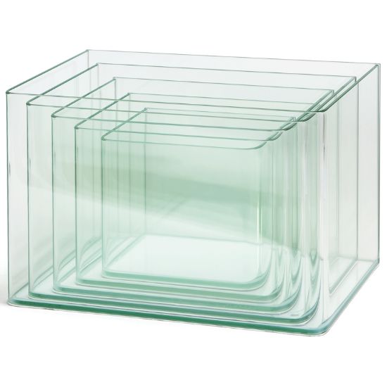 Εικόνα της 5 PCS  aquarium kit L35*W21*H23cm/ L30*W19*H21cm/ L26*W17*H19cm/ L22*W15*H17cm/ L18*W13*H15cm