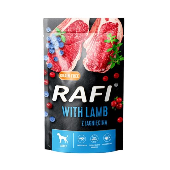 Εικόνα της (10)RAFI pouch for dogs with LAMB 500g