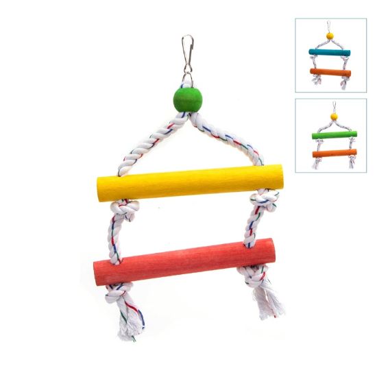 Εικόνα της Bird two-stage cotton rope ladder L29*W18cm