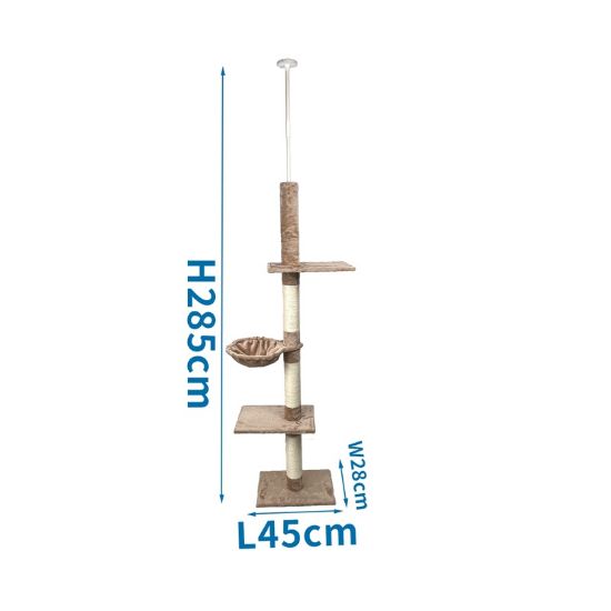 Εικόνα της Towering cat scratching post L64*W44*H285cm
