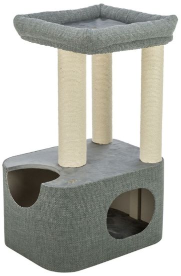 Εικόνα της Viviana Scratching tree, square, 86 cm, blue/grey