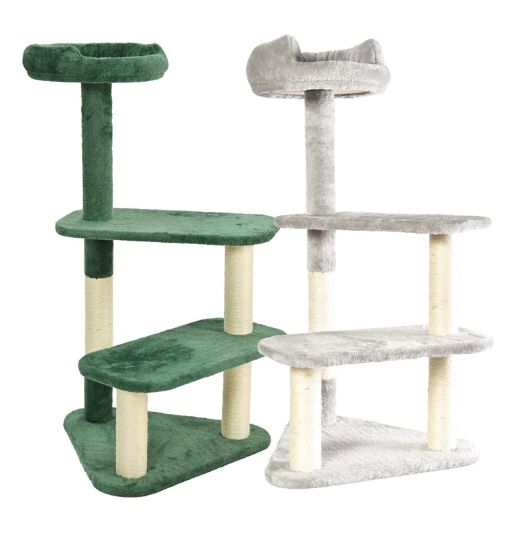 Εικόνα της Nocciolo scratching tree with 4 floors 50x50x95 cm