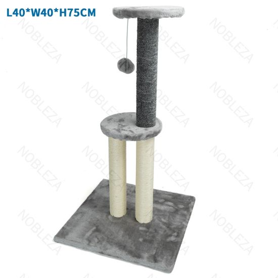 Εικόνα της Cat tree L40*W40*H75cm Grey