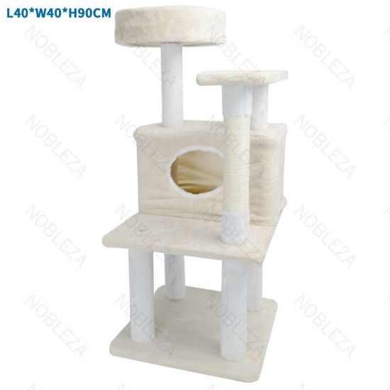 Εικόνα της Cat tree L40*W40*H90cm Beige