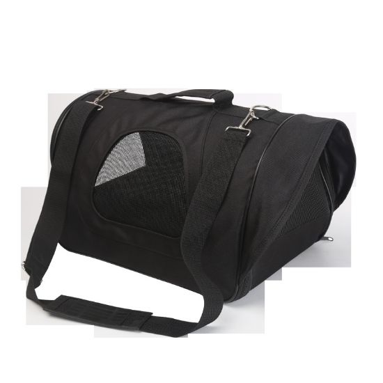 Εικόνα της Pet carrier L40*W23*H24cm Black