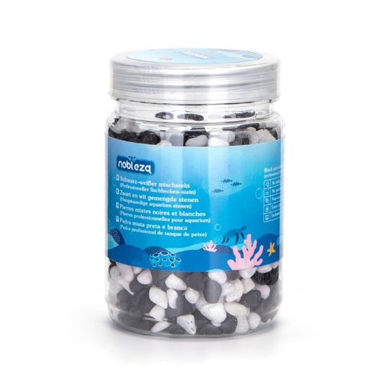 Εικόνα της Black and white mixed gravel 4-6mm Granite