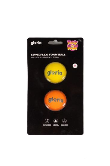 Εικόνα της PLAY AND RUN SUPERFLEXI FOAM BALL S 4.5CM 2PCS YELLOW/ORANGE