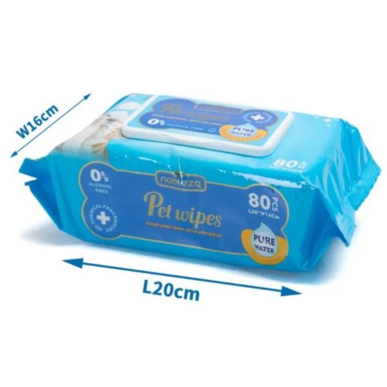 Εικόνα της Pure water series wipes 80 pcs