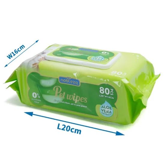 Εικόνα της Aloe series wipes 80 pcs