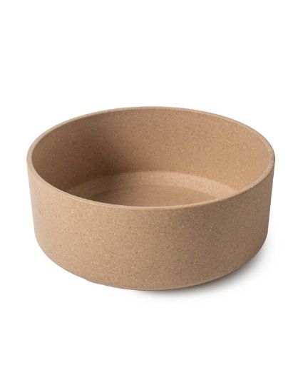 Εικόνα της Bamboo and rice husk dog bowl S/M Ø 14 cm – 650 ml Beige