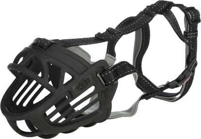 Εικόνα της Muzzle Flex muzzle, rubber, M, black