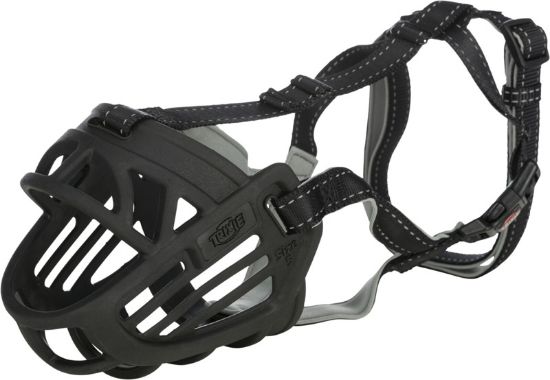 Εικόνα της Muzzle Flex muzzle, rubber, M–L, black