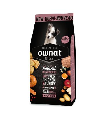 Εικόνα της OWNAT ULTRA MEDIUM JUNIOR (DOG) 12KG "NUEVO"