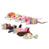 Εικόνα της Mouse/fish, plush/fabric, catnip, 9–12 cm (42pcs)set