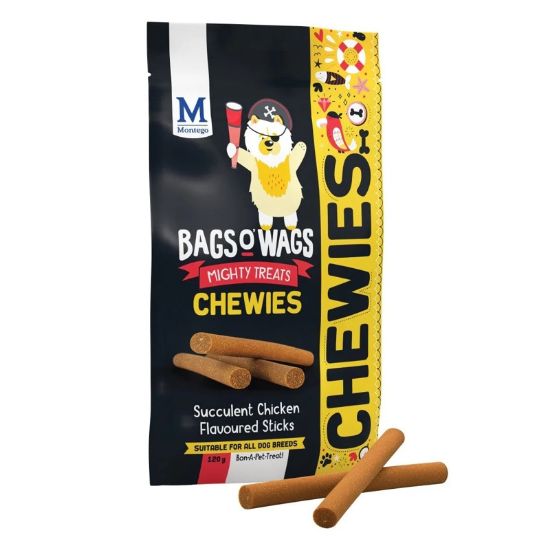 Εικόνα της BAGS O' WAGS CHICKEN STICKS 120g