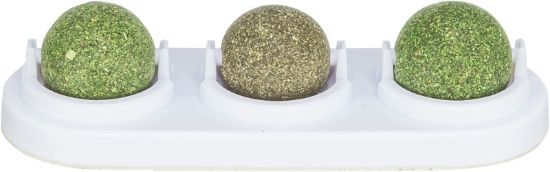 Εικόνα της Matatabi play balls with holder, catnip, ø 5 cm