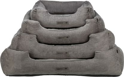 Εικόνα της Vital Bed Lennox, Chenille, Square, 80 × 60 cm, grey