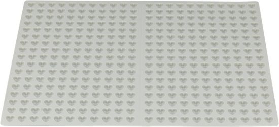 Εικόνα της Baking Mat with Hearts, silicone, 38 × 28 cm