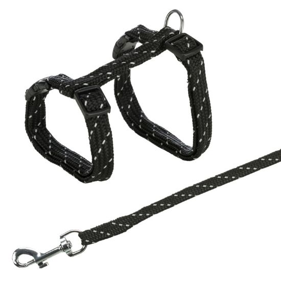 Εικόνα της Cat harness with lead, reflective, 27–45 cm/10 mm, 1.30 m, various