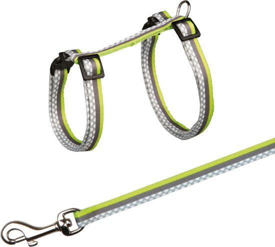 Εικόνα της Freshline Spot cat harness with lead, 27–45 cm/10 mm, 1.20 m, various