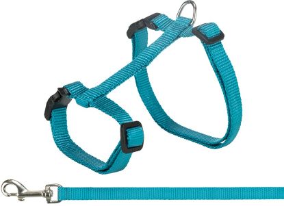 Εικόνα της Cat harness with lead, XXL, 34–57 cm/13 mm, 1.20 m, various
