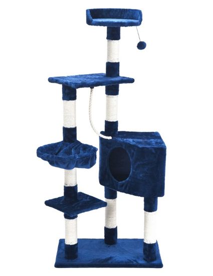 Εικόνα της CEDRO SCRATCHING TREE 4FLOORS 60x40x148cm