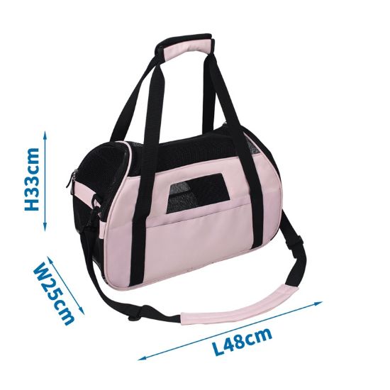 Εικόνα της Multi-pocket outdoor bag L48*W25*H33cm Pink