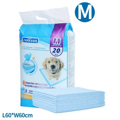 Εικόνα της Hygienic Pet Pads  (20PCS) M L60*W60CM 20 PCS BIANCO BLU