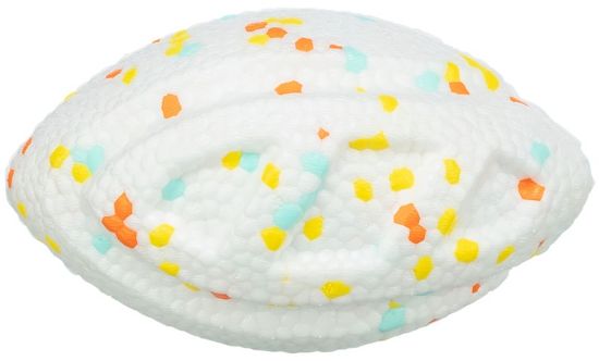 Εικόνα της Light & Strong, rugby ball, EPS, 12.5 cm, white/multi coloured