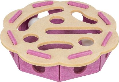 Εικόνα της Whole’n’Roll flower, felt, ø 30 × 7.5 cm, berry