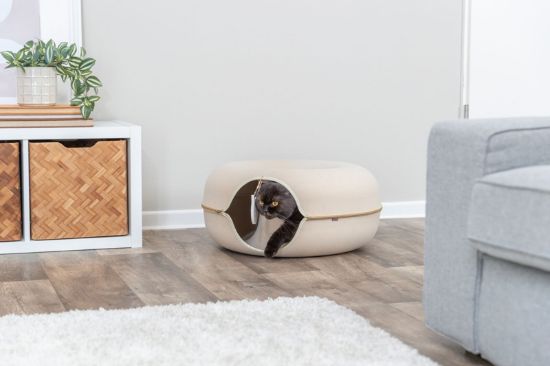 Εικόνα της Play donut, felt, ø 60 cm, beige