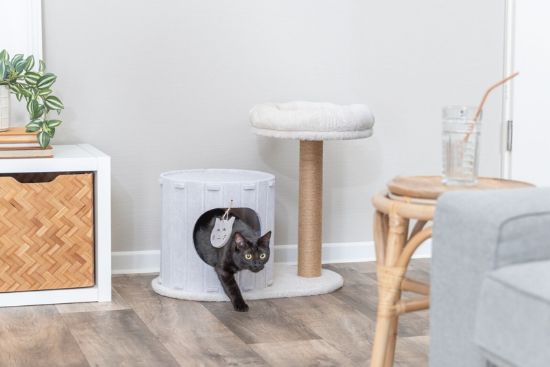 Εικόνα της Cat tree, felt, 52 cm, cream