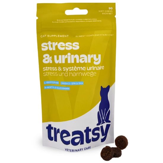 Εικόνα της Veterinary Care Cat Stess & Urinaire 90 chews