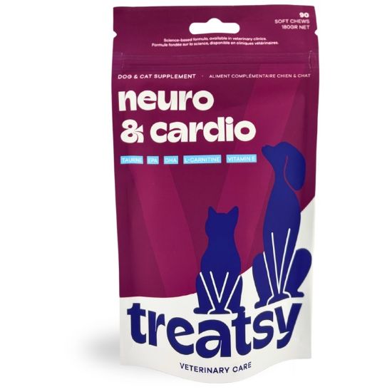 Εικόνα της Veterinary Care Dog & Cat Neuro & Cardio 90 chews