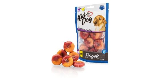 Εικόνα της KIDDOG Lamb & Chicken Bagel 80 g