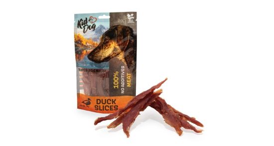 Εικόνα της KIDDOG SUPER PREMIUM 100% duck breast without additives 80 g