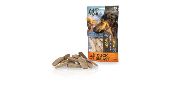Εικόνα της KIDDOG SUPER PREMIUM 100% freeze-dried duck breast 50 g
