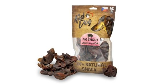 Εικόνα της KIDDOG 100% Natural Treat, pork snout 7–8 cm / 200 g