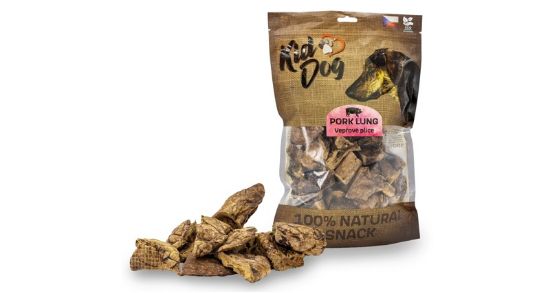 Εικόνα της KIDDOG 100% Natural Snack, pork lungs 4–6 cm / 200 g