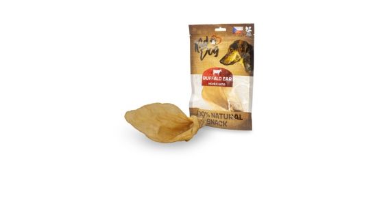 Εικόνα της KIDDOG 100% Natural Snack, beef ear with ring
