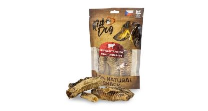 Εικόνα της KIDDOG 100% Natural Snack, beef trachea 12–13 cm / 100 g